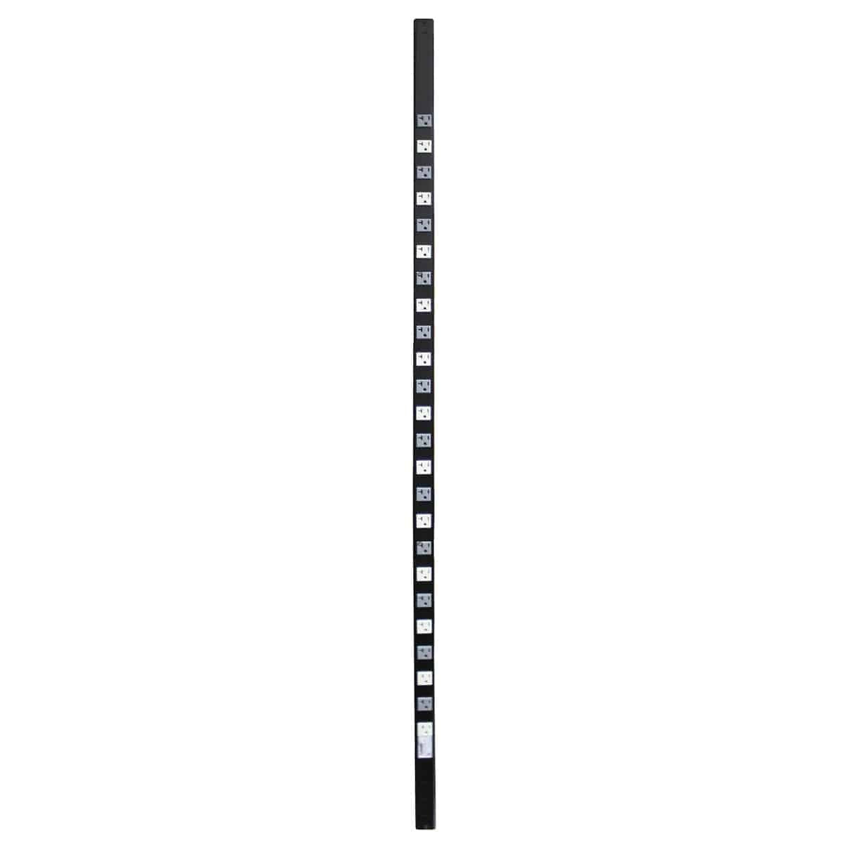 Lowell ACS-2024-2C 70" Hardwired 24-Outlet Power Strip 2 Circuit
