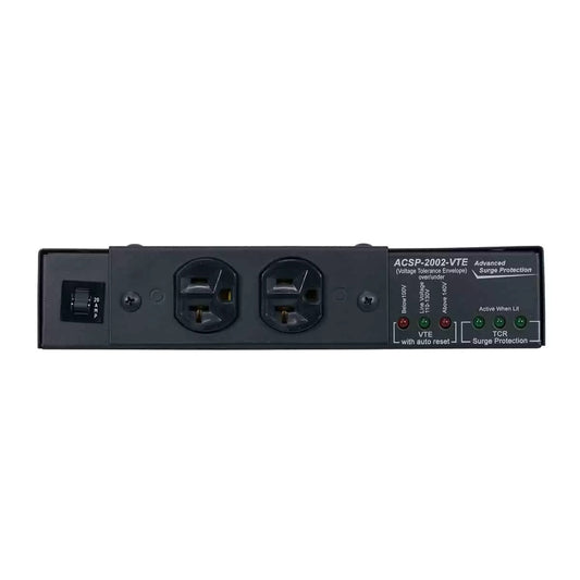 Lowell ACSP-2002-VTE Advanced Surge Suppression With Dual 20A Outlets