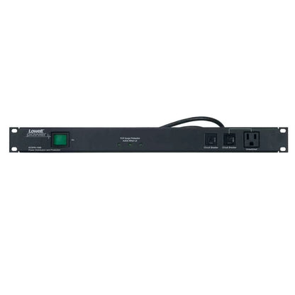 Lowell ACSPR-1509 9-Outlet Rack PDU With Advanced Surge Suppression