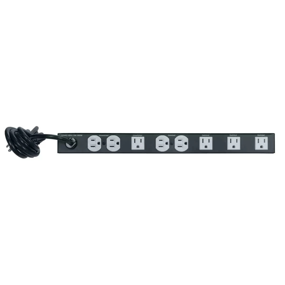 Lowell ACSPR-1509 9-Outlet Rack PDU With Advanced Surge Suppression