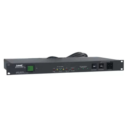 Lowell ACSPR-1509-VTE 9-Outlet Rack PDU With Surge And Voltage Protection