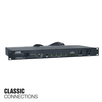 Lowell ACSPR-SEQ4-1509 Rack PDU With Sequencer and Surge Suppression