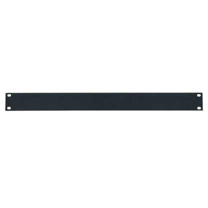 Lowell AFP Series Blank Aluminum Panel with Flat Edges For Racks | 1U | 12-Pack