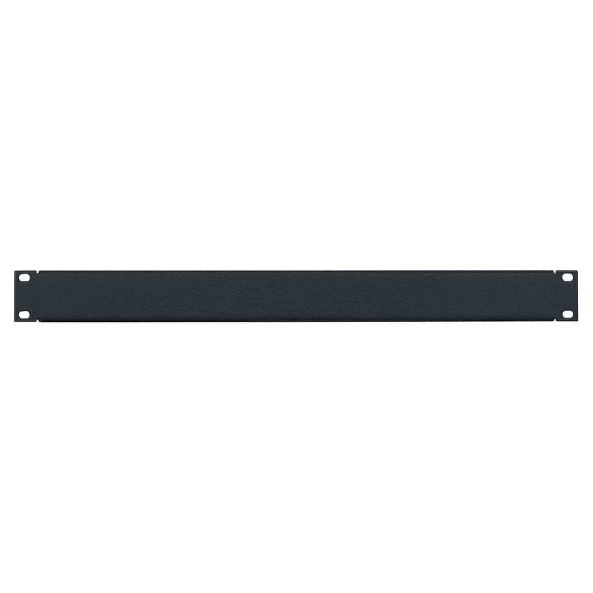 Lowell AP Blank Aluminum Panel with Flange For Racks | 1U | 12-Pack