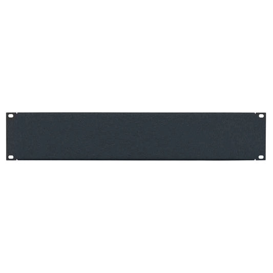 Lowell AP Blank Aluminum Panel with Flange For Racks | 2U | Single