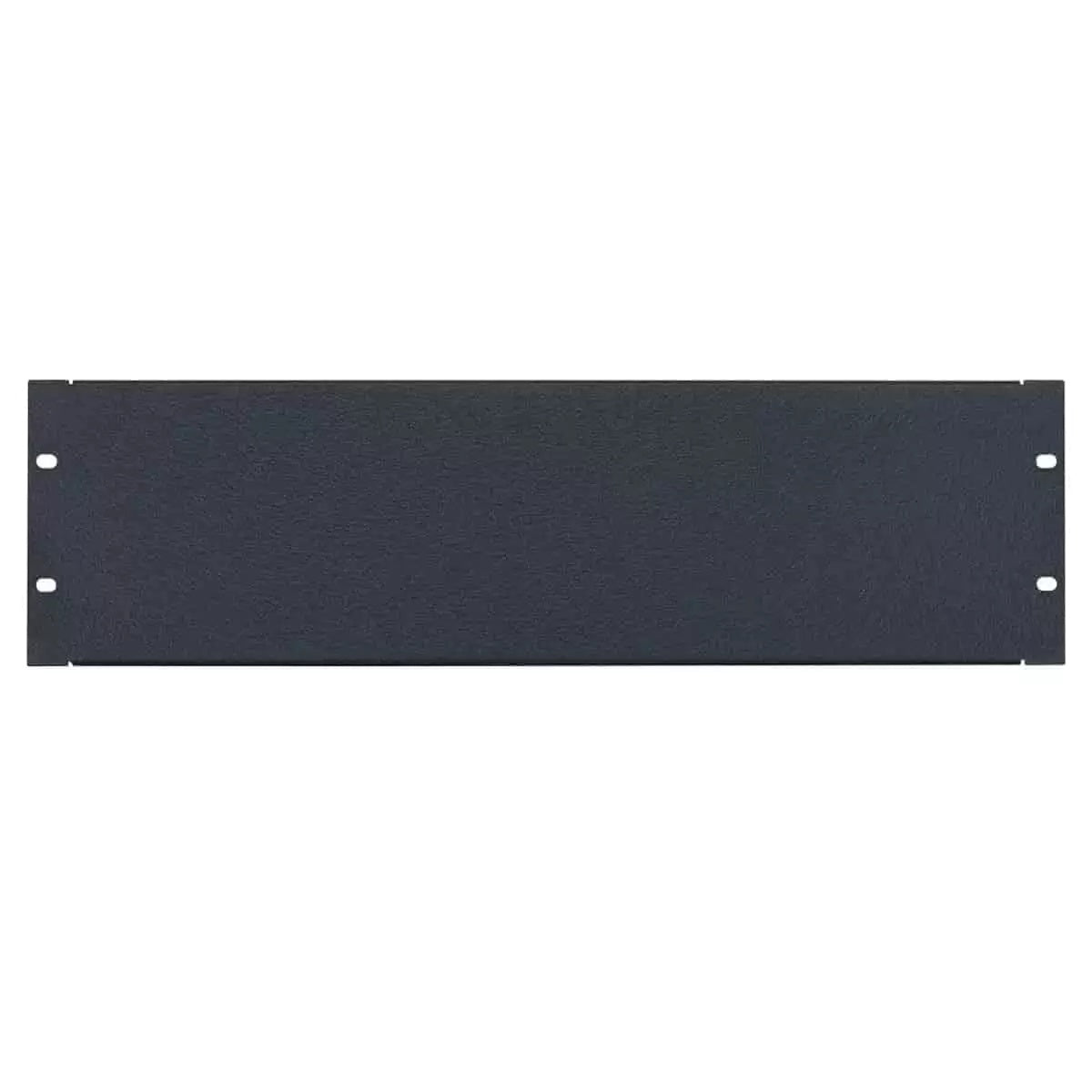 Lowell AP Blank Aluminum Panel with Flange For Racks | 3U | Single