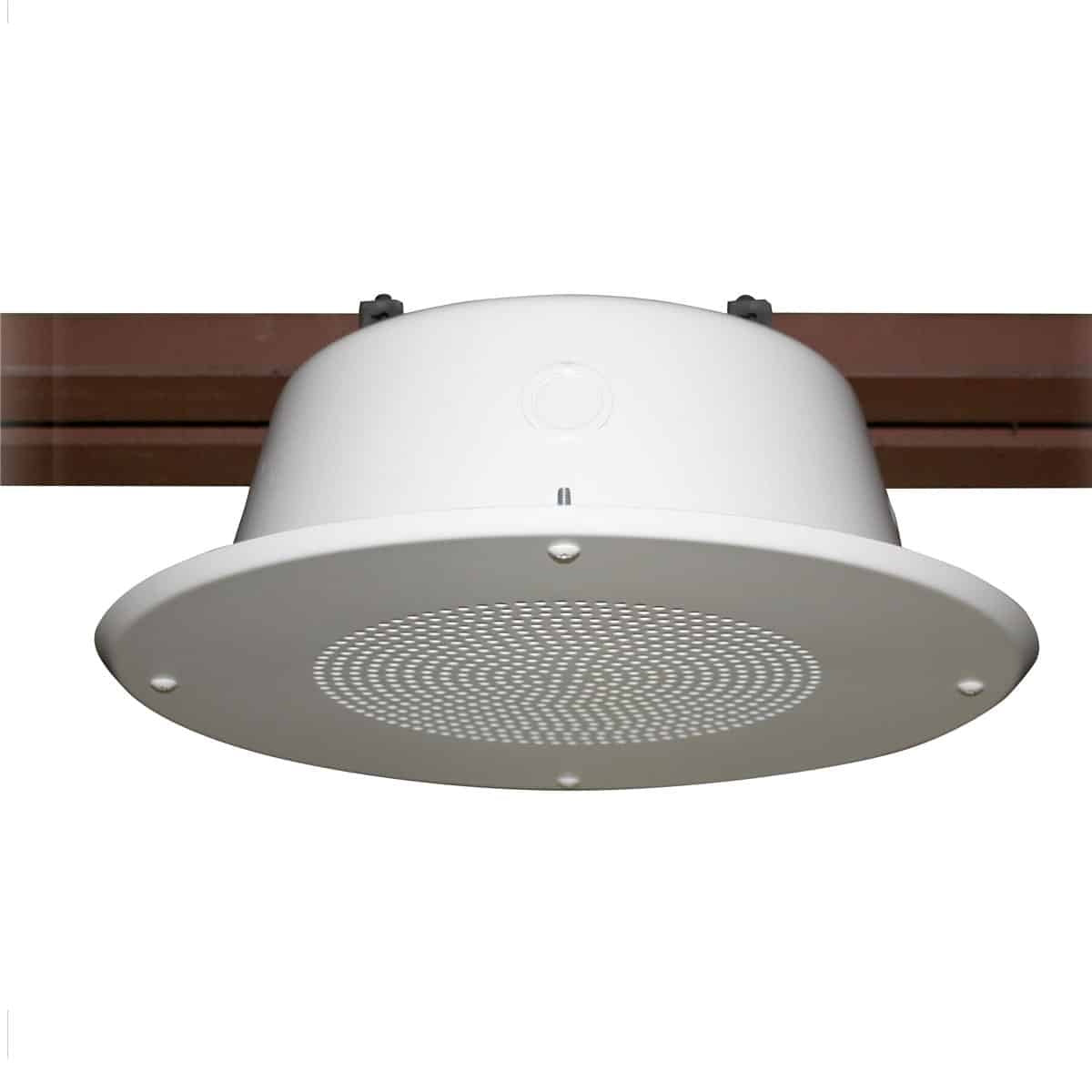 Lowell BC810-72 8" Dual Cone Speaker With Beam Clamp and Enclosure