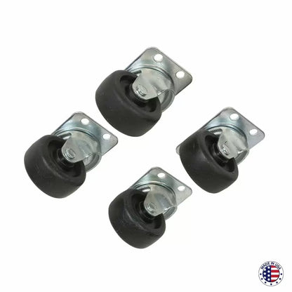 Lowell C2S Swivel Caster Set For LDTR Series Racks