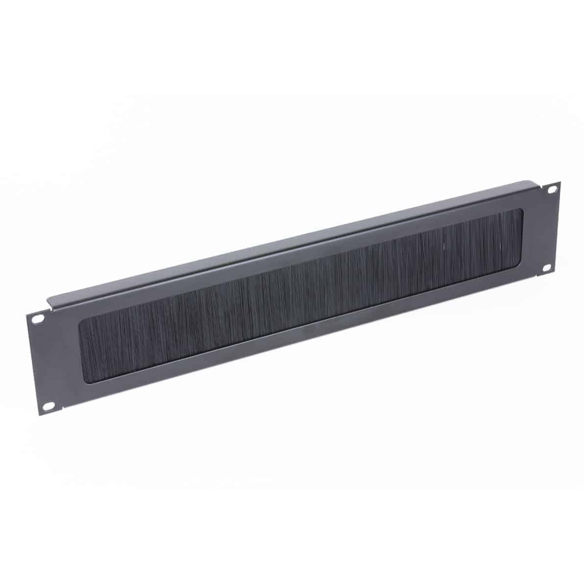 Lowell CBP Cable Management Panel with Brush Strip for EIA Racks | 2U