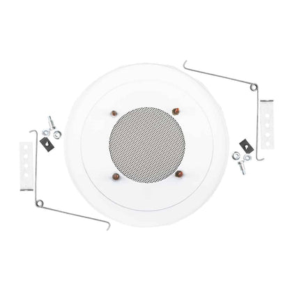 Lowell Round Torsion Mount Speaker Grille Steel Ceiling Grille | 4" | CN-4M