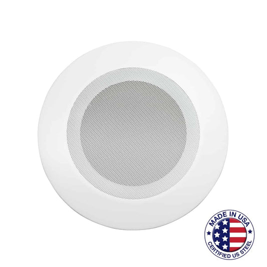 Lowell Round Torsion Mount Speaker Grille Steel Ceiling Grille | 8" | CN-8M