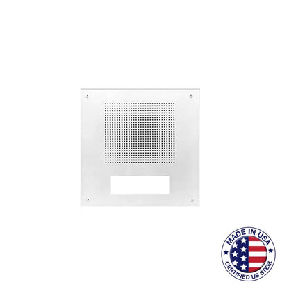 Lowell DC802 Square Grille with Frame for Digital Clock-Speaker Center | Faraday
