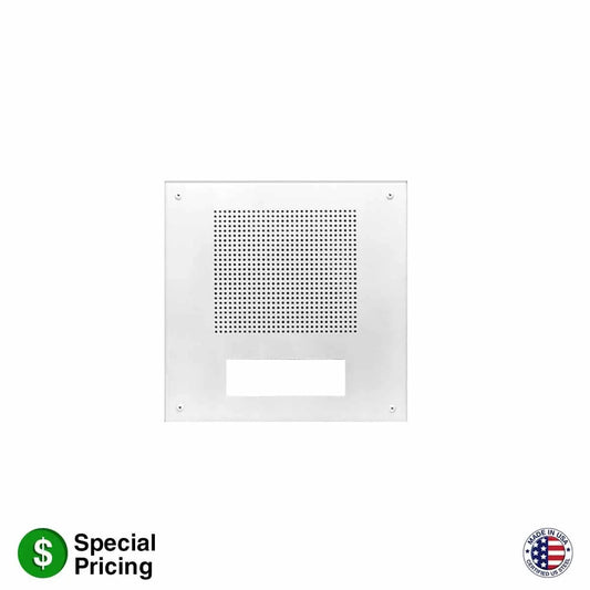 Lowell DC802 Square Grille with Frame for Digital Clock-Speaker Center | Rauland