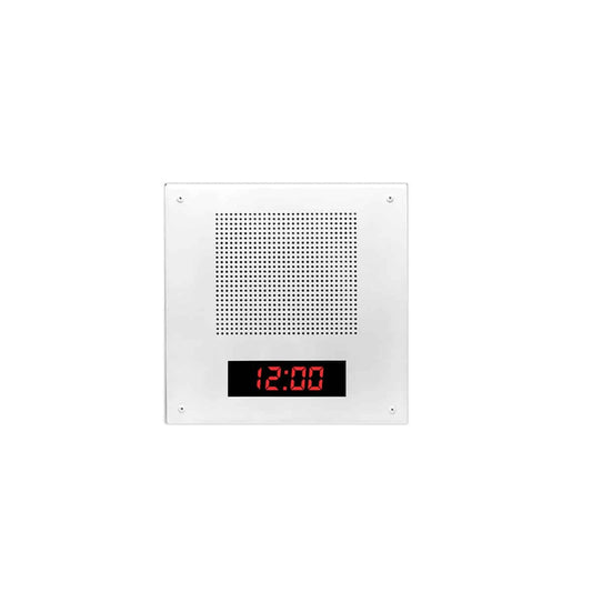 Lowell DC802 Square Grille with Frame for Digital Clock-Speaker Center | Rauland