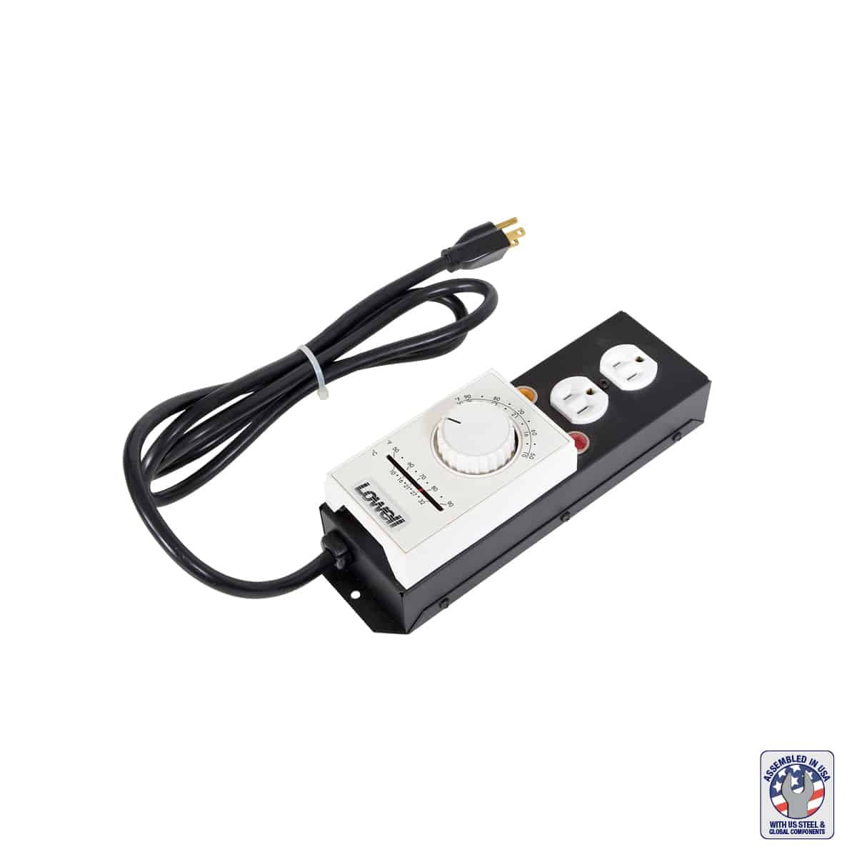 Lowell FTC-1 Rack Thermostat Control With Fan Management