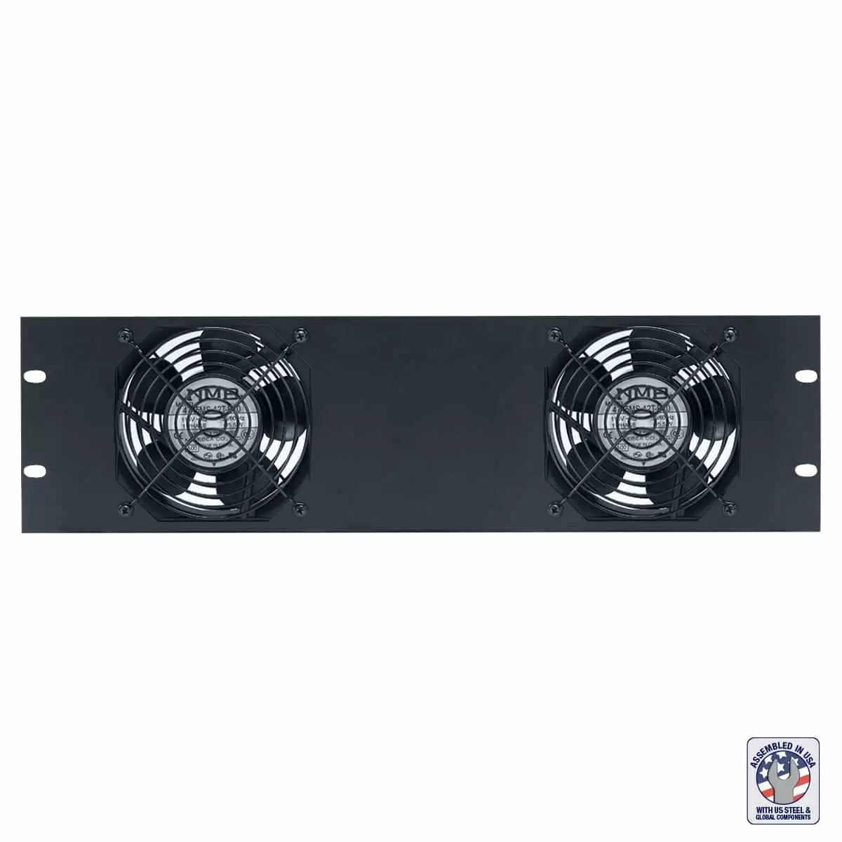 Lowell Rack Panels With 2 Whisper Fans And Standard Panel | Thermo-Cord