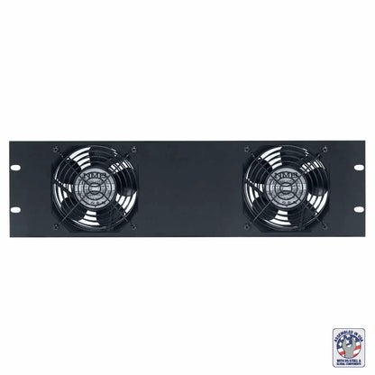 Lowell Rack Panels With 2 Whisper Fans And Standard Panel | Thermo-Cord