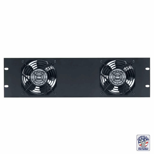 Lowell Rack Panels With 2 Whisper Fans And Standard Panel | Thermo-Cord