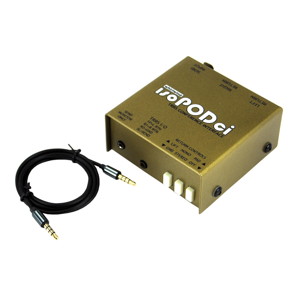 Whirlwind IsoPODci TRRS Conference Interface