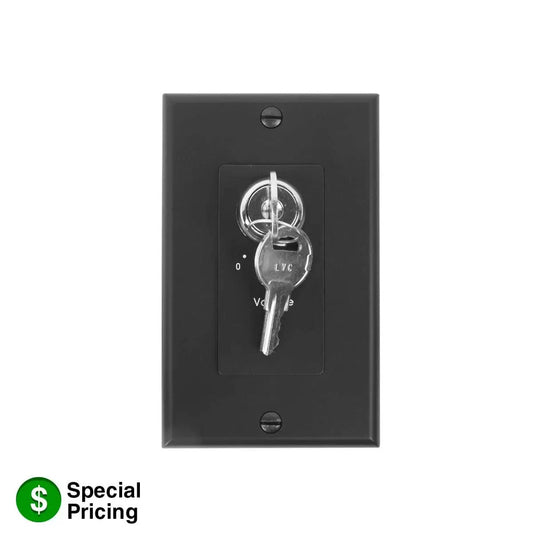 32939_Lowell-KL100-DB-100W-Mono-Volume-Control-With-Key-Switch,-Black_ALT01sqr