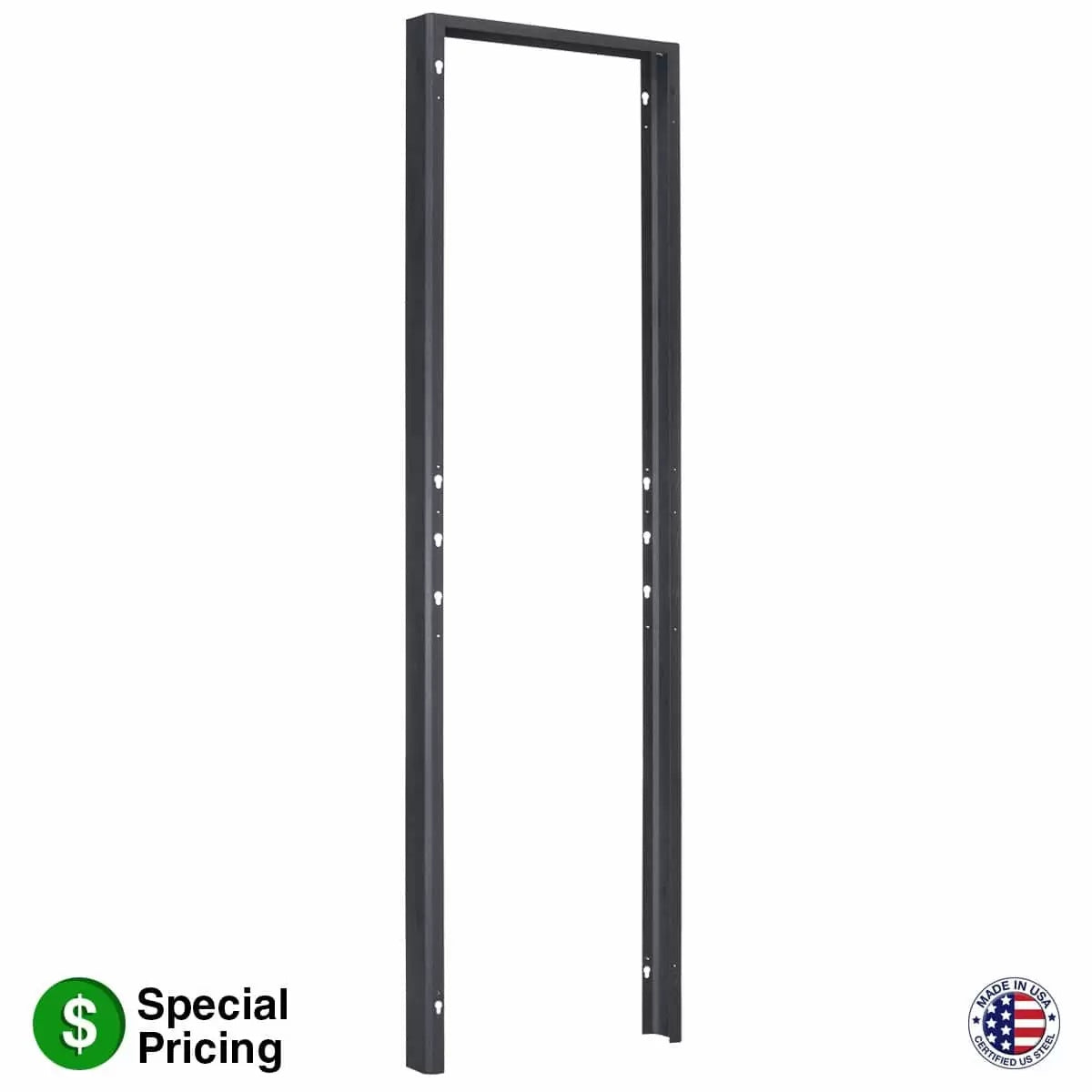 Lowell LCC4 Cable Chase Vertical Steel Rack Raceway | 42"D