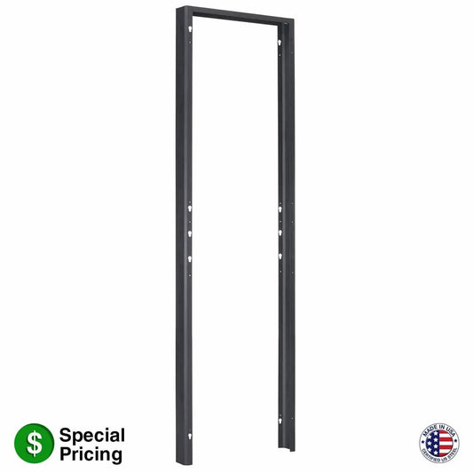 Lowell LCC4 Cable Chase Vertical Steel Rack Raceway | 42"D