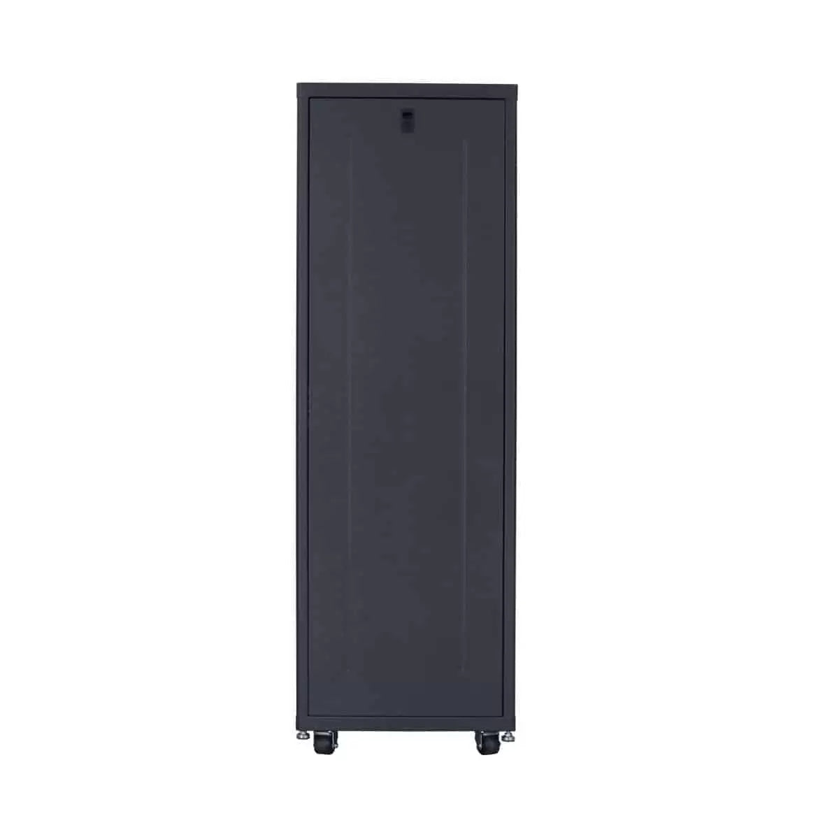 Lowell LCDR Series Designer AV Rack Tempered Glass Door | 35U