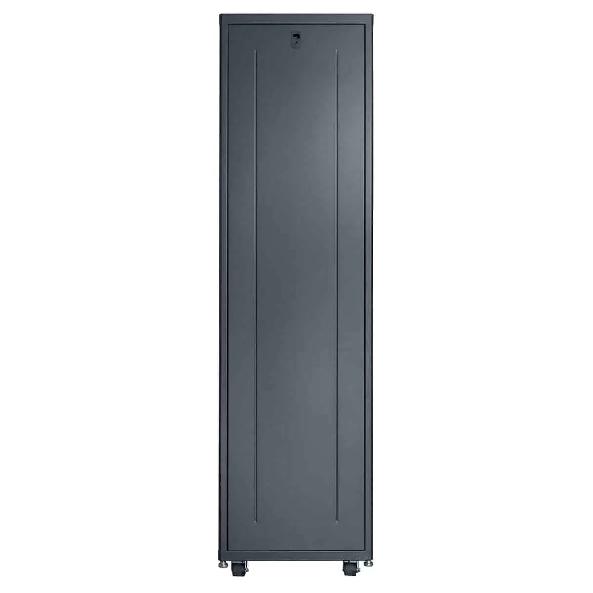 Lowell LCDR Series Designer AV Rack Tempered Glass Door | 42U