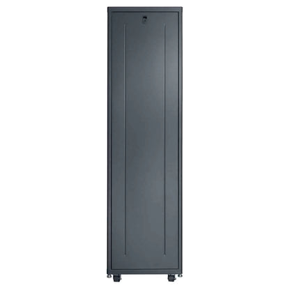 Lowell LCDR Series Designer AV Rack Tempered Glass Door | 42U