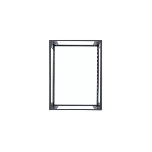 Lowell LCR Welded AV Rack For Credenzas USA Steel Open Frame | 16"D | 14U