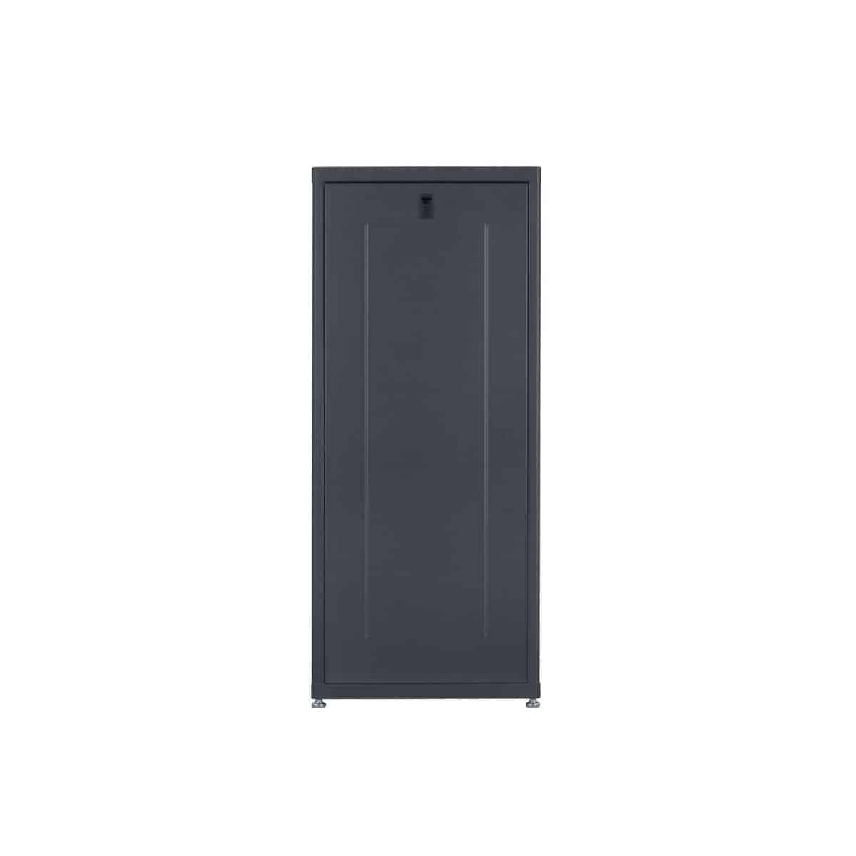 Lowell LDR Designer AV Rack With Tempered Glass Door | 27U