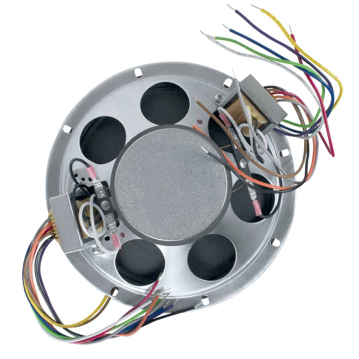 Lowell 8" Single Cone Speaker Dual Voice Coil Driver | Dual 25V/70V Transformers