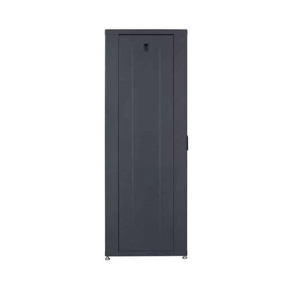 Lowell LDR Designer AV Rack With Tempered Glass Door | 35U