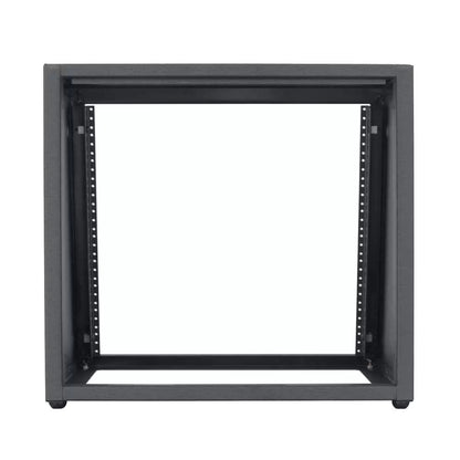 Lowell LDSR Desktop AV Rack With Easy-View Sloping Front | 10U