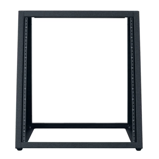 Lowell LDSR Desktop AV Rack With Easy-View Sloping Front | 12U