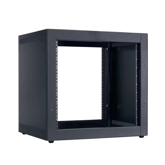 Lowell LDTR Desktop AV Rack | 18" Steel Desktop Equipment Rack | 10U