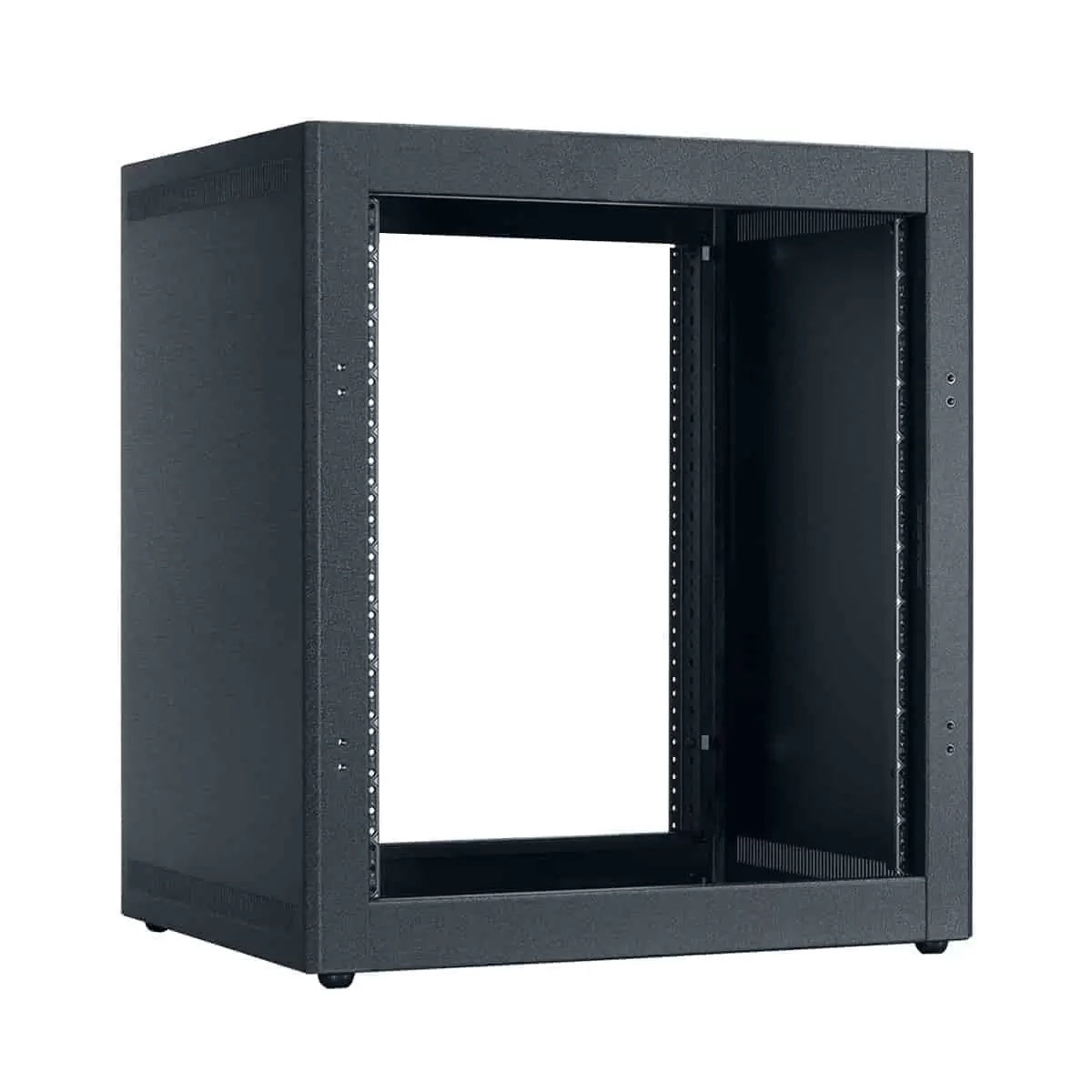 Lowell LDTR Desktop AV Rack | 18" Steel Desktop Equipment Rack | 12U