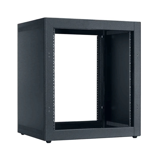 Lowell LDTR Desktop AV Rack | 18" Steel Desktop Equipment Rack | 12U