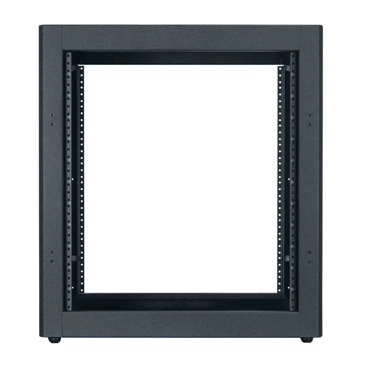 Lowell LDTR Desktop AV Rack | 18" Steel Desktop Equipment Rack | 12U
