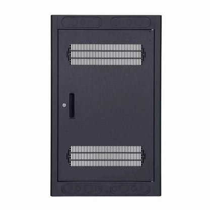 Lowell LER Series Enclosed AV Rack Welded Steel 19" Install Rack | 27"D | 18U | Without Rear Door