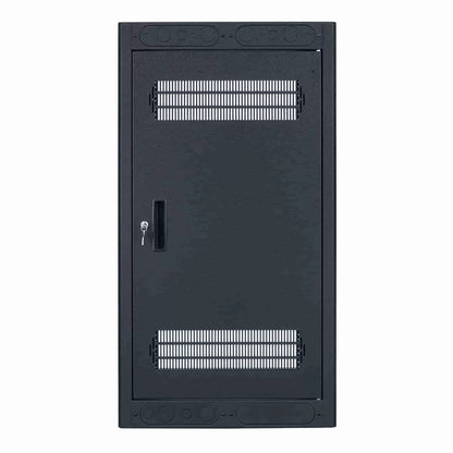 Lowell LER Series Enclosed AV Rack Welded Steel 19" Install Rack | 27"D | 21U | With Rear Door