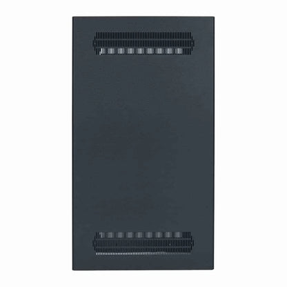 Lowell LER Series Enclosed AV Rack Welded Steel 19" Install Rack | 27"D | 24U | Without Rear Door