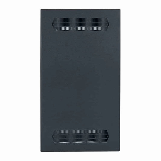 Lowell LER Series Enclosed AV Rack Welded Steel 19" Install Rack | 27"D | 24U | Without Rear Door