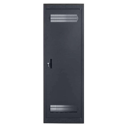 Lowell LER Series Enclosed AV Rack Welded Steel 19" Install Rack | 27"D | 35U | Without Rear Door