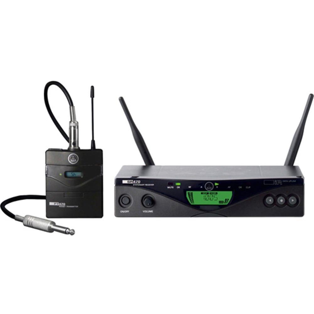 AKG 3307H00370 Wireless Bodypack Mic System, Sr470 Receiver, Pt470 Transmitter