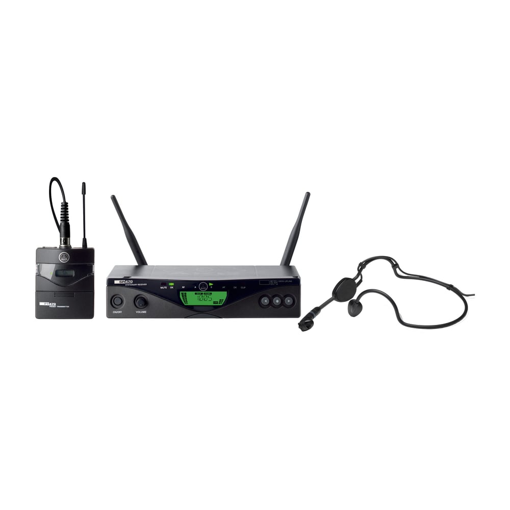 AKG 3308H00380 Wms470 Sports Set Bd8 50Mw - Eu/Us/Uk Wireless Bodypack Microphone Sys