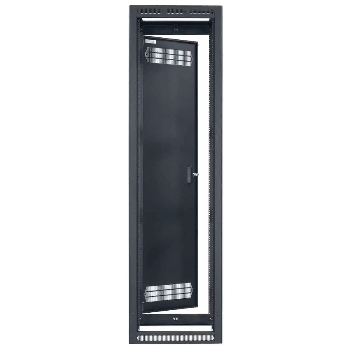 Lowell LGR Gangable AV Rack Open-Frame Steel Install Rack | 27"D | 44U | With Rear Door