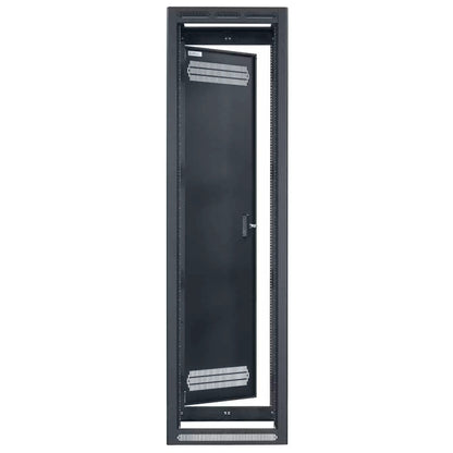 Lowell LGR Gangable AV Rack Open-Frame Steel Install Rack | 27"D | 44U | With Rear Door