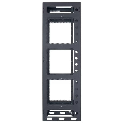Lowell LGR Gangable AV Rack Open-Frame Steel Install Rack | 27"D | 44U | Without Rear Door