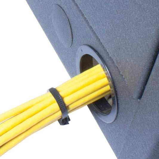Lowell LGRB-12 Plastic Bushings for LGR Series Rack Cable Routing
